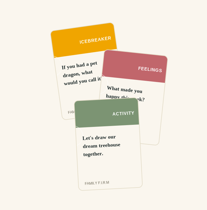 Printable Conversation Cards for 4 to 10 Years