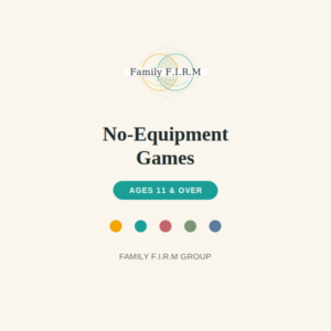 Games Pack, No Equipment Needed, Ages 11+